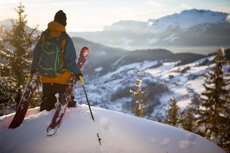 Candide watching his home spot: Balme valley in la Clusaz